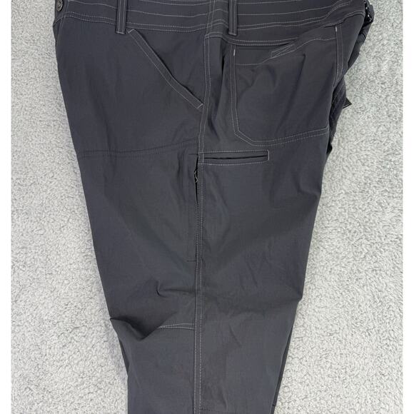 KÜHL Renegade Pants Men’s 38x32 Carbon Gray Outdoor Hiking Klassik Fit Tapered - Picture 15 of 16